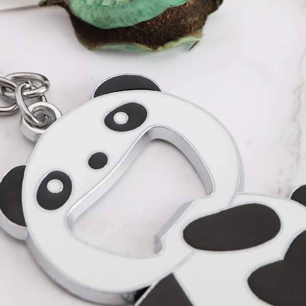 2 kpl Avaimenperä Pullonavaaja Panda Pullonavaaja Avaimenperä Mul, ZQKLA