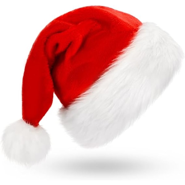 Joulupukin hattu, jouluhattu, unisex samettiset jouluhatut Extra T, ZQKLA