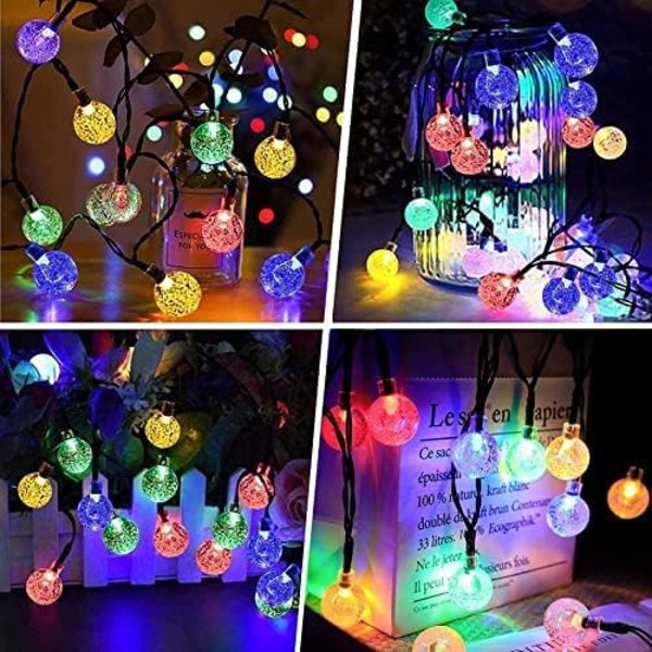 Aurinkopaneelit, 20 LED 5M/16.4FT Aurinkoketjuvalot Wat,ZQKLA