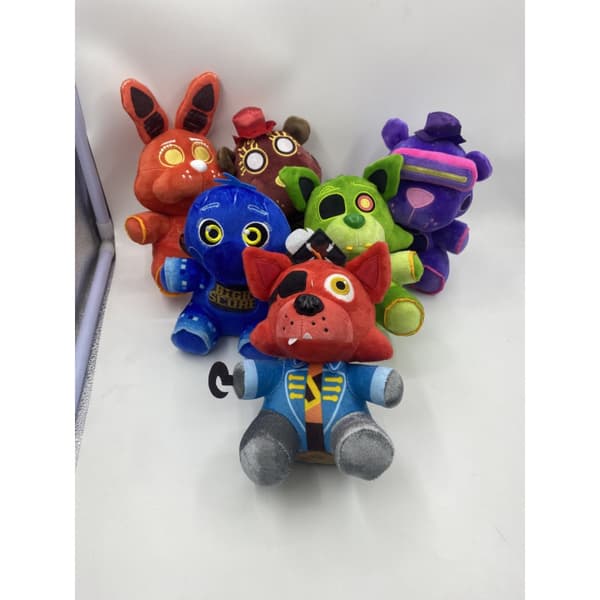 Scarf Bear Midnight Bear-serien plyschdocka eyeless bear