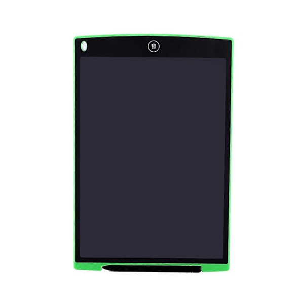 Digital Bærbar 12 Tommers Mini LCD Skrivebrett Tegnebrett for Voksne Barn Grønn