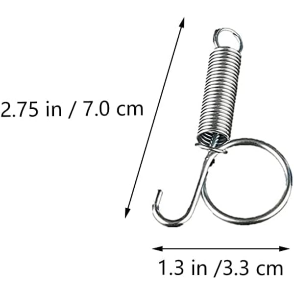 10 st Multi- Kaninbur Dörrfjäderkrok Fågelbur Tillbehör, ZQKLA