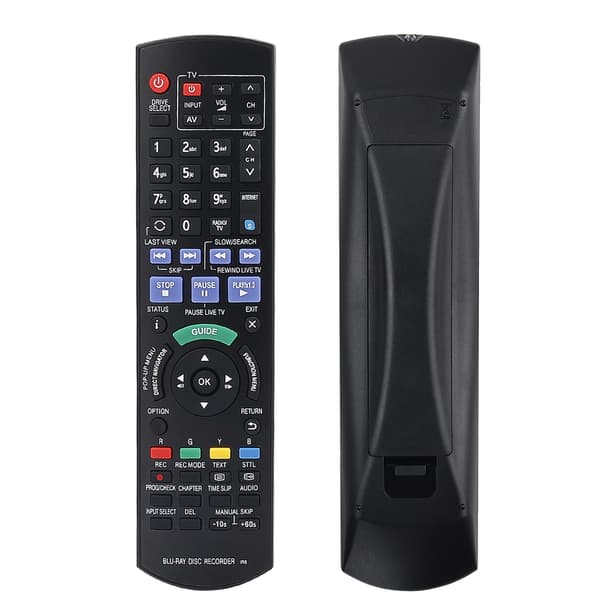 Kompatibel med Panasonic Fjernkontroll - Blu-ray Disc-brenner