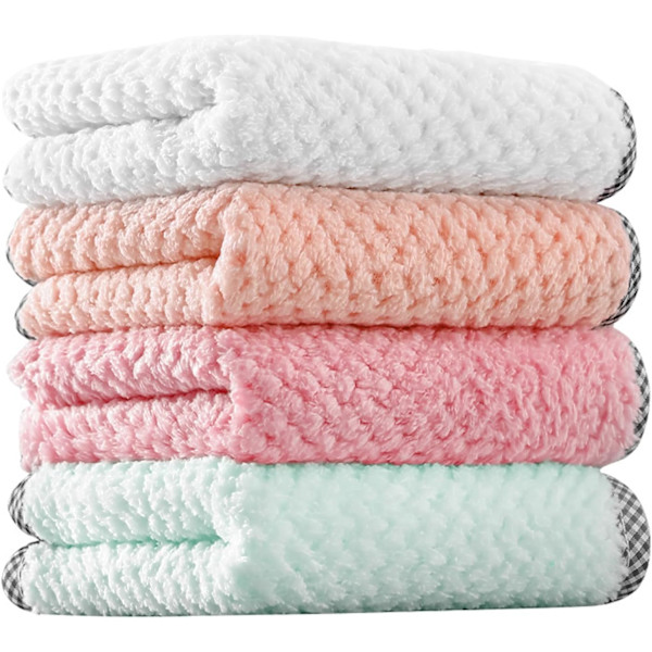 4-pack Bomullsdisktrasor för kök, 30cm x 30cm, Super, ZQKLA