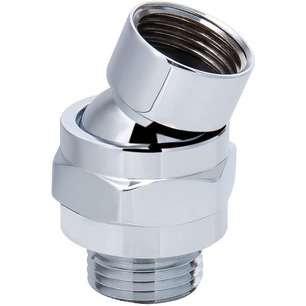 （Forkromet）Brusebad samling kugleled brusehoved adapter kugleled, ZQKLA