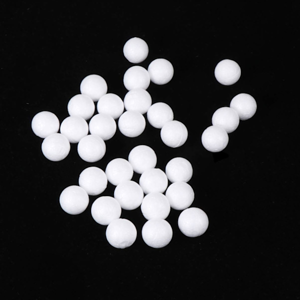 100 Stycken Vita Styrofoam-bollar DIY Styrofoam-bollar för Konst, ZQKLA