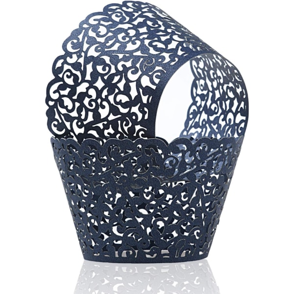 Pakke med 50 Cupcake Wrappers Bake for Bryllup Dusjfest, ZQKLA