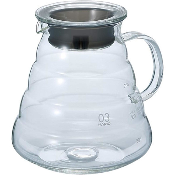 V60 Glas Kaffekande, 800ml