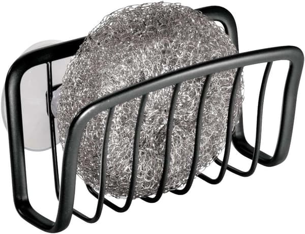 Svampställ med Sugproppar, Liten Metall Diskho Organisatör, ZQKLA