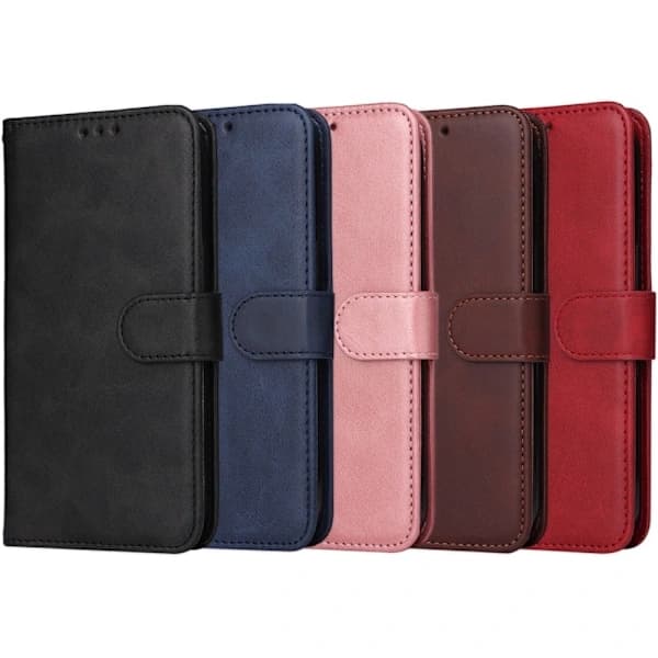 SKALO iPhone 17 Pro PU-læder Pung Etui - Flere farver Sort,su