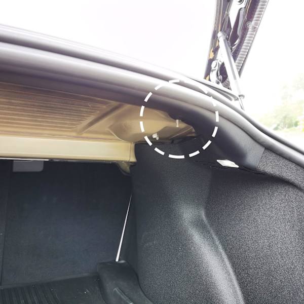 Bagkrok for bagasjerommet i Tesla Model 3, Tilbehør for Mode, ZQKLA