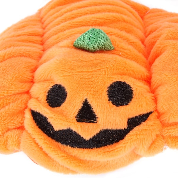 2 Halloween Pumpahattar för Husdjur Teddy Klädsel Huvudbonader Katt Öppna Öron