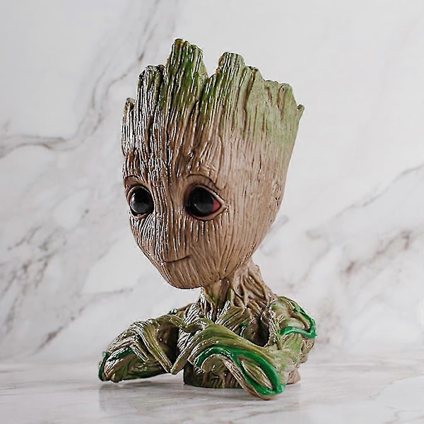 Baby Groot Blomkruka - Innovativ Actionfigur För Växter Tw