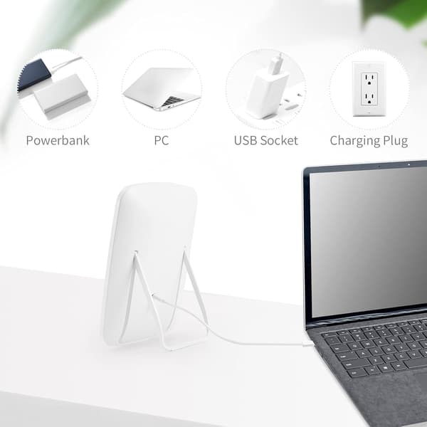 Sminkspegel, LED-sminkspegel med pekskärm, Bärbar