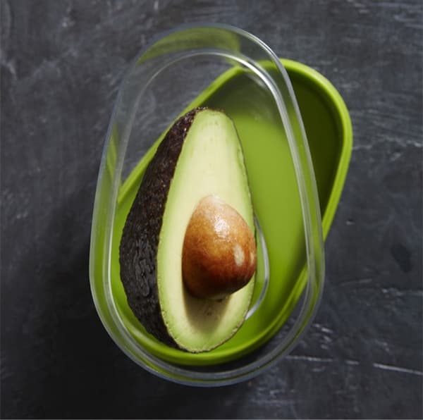 2-pak Avocado Opbevaring, Avocado Opbevaringsboks, Avocado Saver Holder