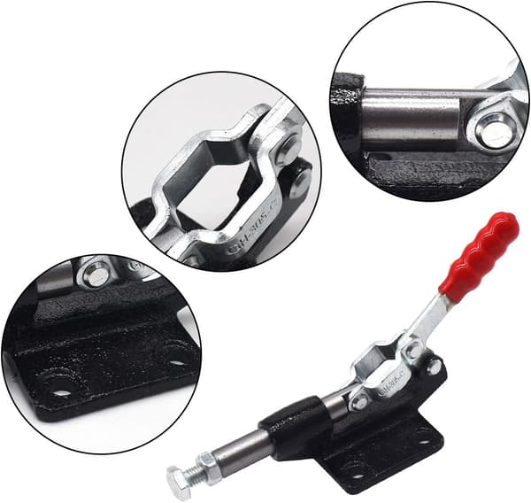 Spännklamrar, 1 st Håll Push Pull Action Handverktyg Toggle, ZQKLA