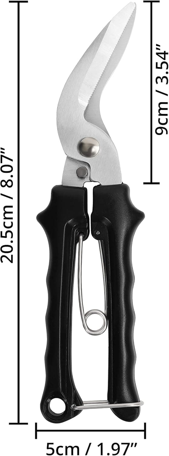Polstringssaks - 20 cm Allsidig Saks - Rustfritt stål, ZQKLA