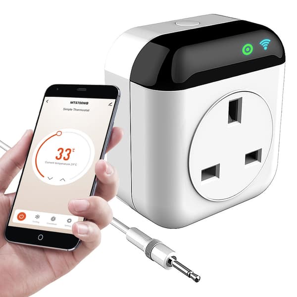 Graffiti wifi smart socket Intelligent Temperaturkontroll, ZQKLA