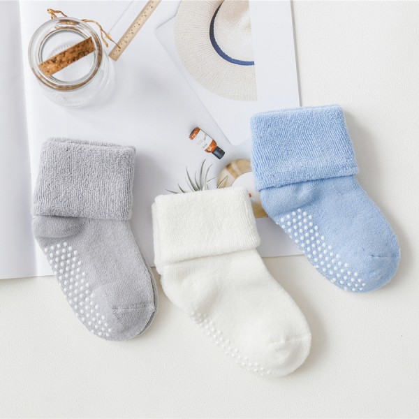 6 Par Sæt Baby Ekstra Tykke Varme Vinter Sokker Børn Fluffy Fl, ZQKLA