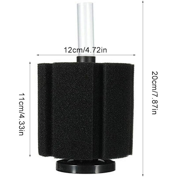 Filternettbeskyttelse, 1 stk Akvarieluftfilter, Akvarium Bio