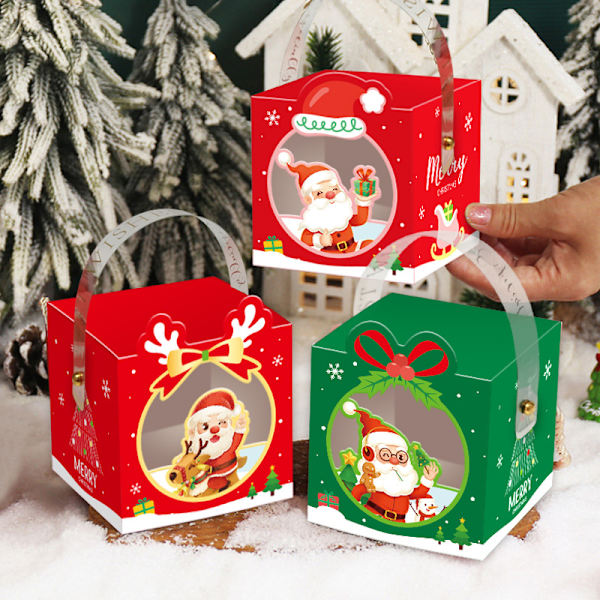 20 st julgodisaskar Xmas presentaskar Julkaka, ZQKLA