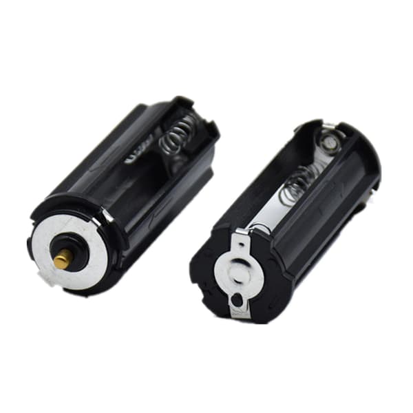 Batteriholder Sort til 3 x 1,5V AAA Batterier Lommelygte Lygte Legetøj 3x AAA til