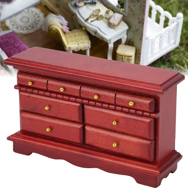Miniatyrbyrå, 1:12 Miniatyrbyråmodell Dekorativ S,ZQKLA