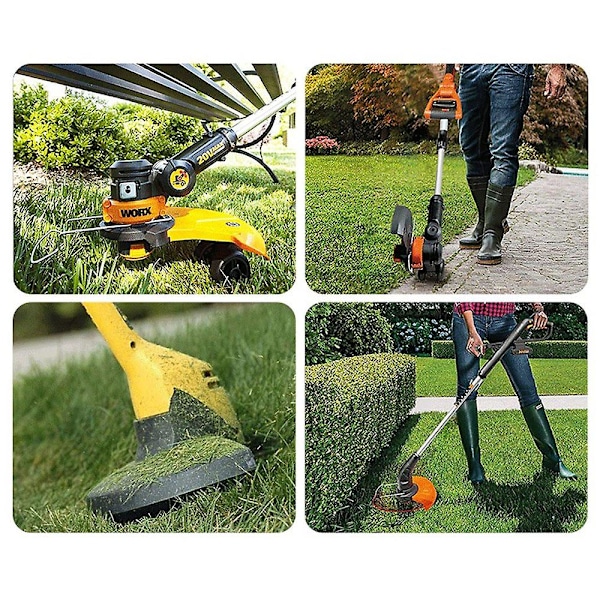 8 stk. spolekapsler til Worx WG150 / WG151 / WG163 / G165 plæneklipper, ABS reservedele, WA6531 DCQW 8pcs