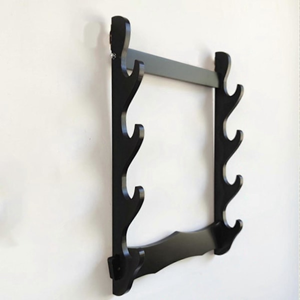 Display Stand, Vægmonteret Katana Opbevarings Display Holder Support 4 Tiers 35x51cm