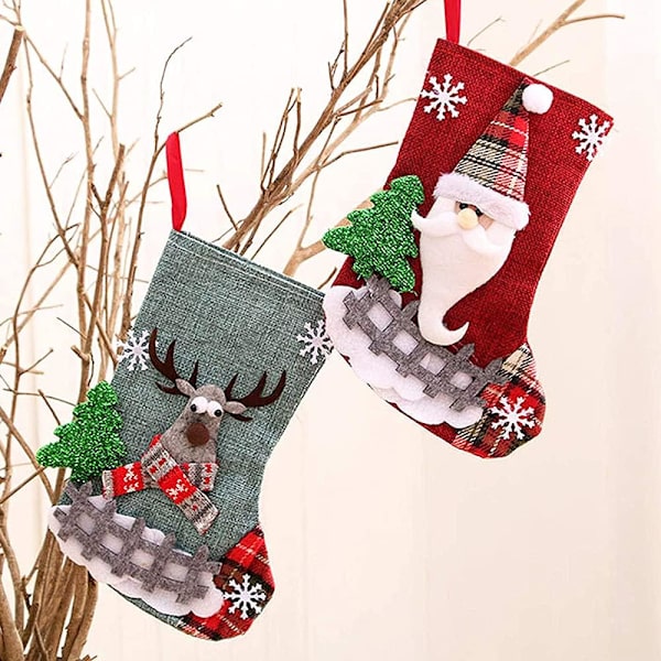 Julstrumpor (3 stycken) Julstrumpor Julstrumpa S