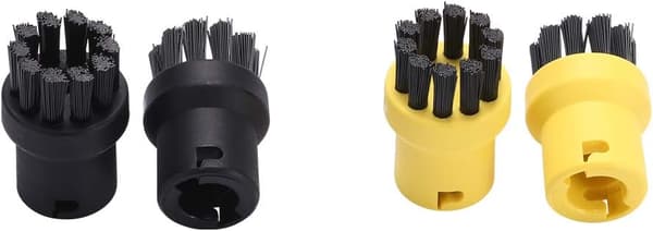 DEYF Runda Borstar för Karcher Ångrengörare (4-pack)