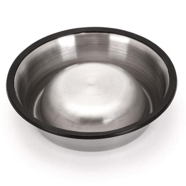 Hunde- og katteskål i rustfrit stål (Mellem skål - 600 ml kapacitet)