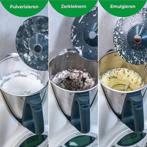 Stänkskydd för TM31 Cylindriskt stänkskydd Hacka, blanda och mala mat effektivt