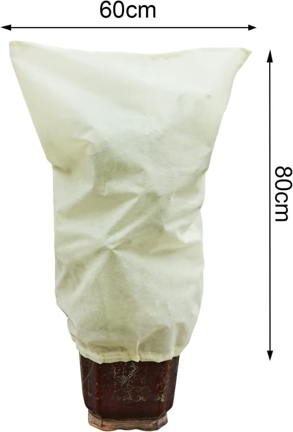 4 st Växtskydd, 50g/m² 60cm x 80cm Vinterväxt, ZQKLA