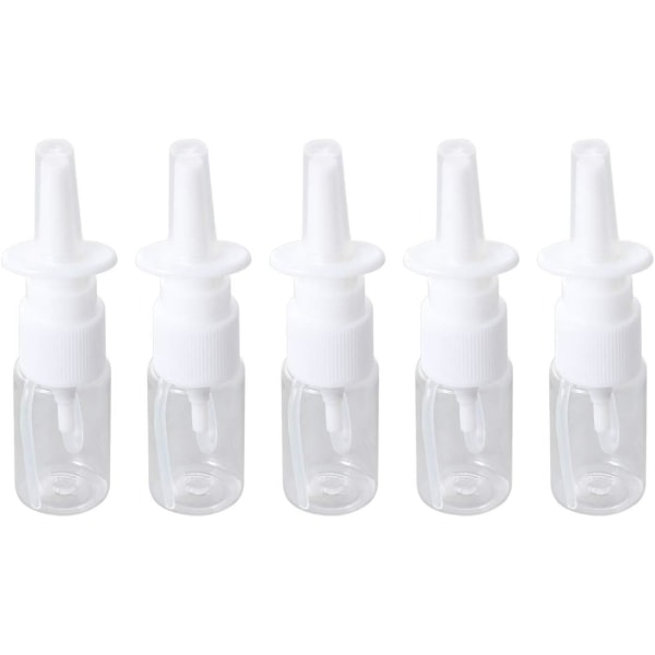 5 stk. 10 ml næsesprayflasker Næsesprayflasker Genopfyldning, ZQKLA