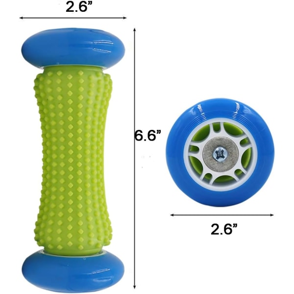 Fotmassasjerulle for lindring av plantar fasciitt og hælfo, ZQKLA