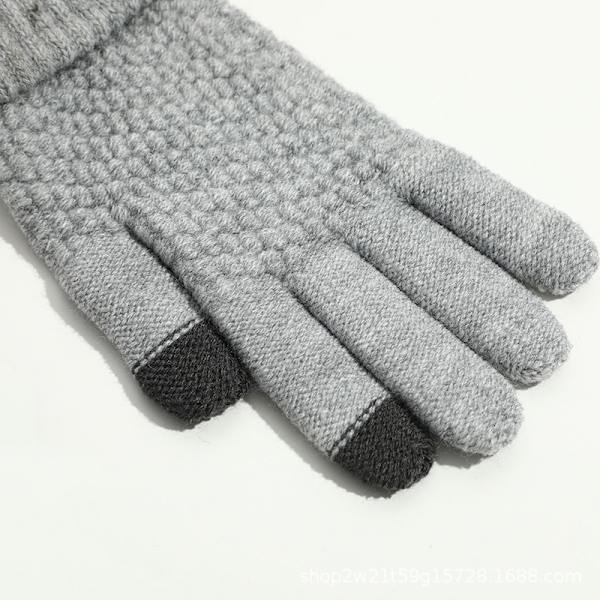 1 par dame vinter touchscreen handsker varm fleeceforet, ZQKLA