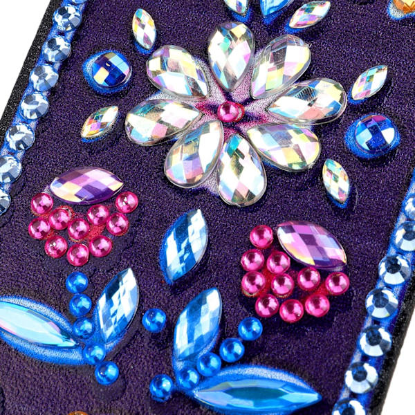 (2-pack) Diamantbroderi Bokmärkeskit med Läder Tofs, ZQKLA