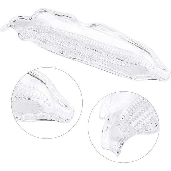 3-pack Majsbrickor Plast Majstallrikar Serveringsbricka Transparent Co