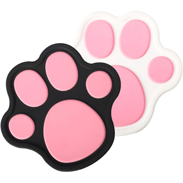 Kattpåtårkoppunderlägg, Silikon Gummiskydd, 3D Kattpåtårkoppunderlägg f,ZQKLA