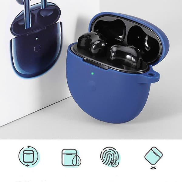 Solid Silikone Trådløs Bluetooth-kompatibel Øretelefon Etui til ViVO TWS Neo