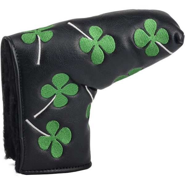 Clover Clover Broderat Golf Putter Huvudskydd Blad Passar A,ZQKLA