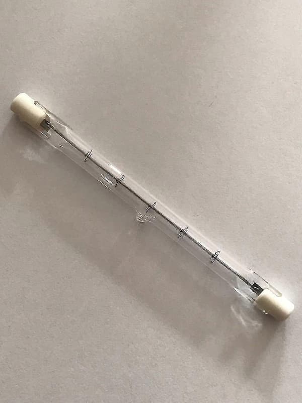 2 stk. 300W Dimbar R7s Lineær Halogenpære Sikkerhetsflomlys 118mm