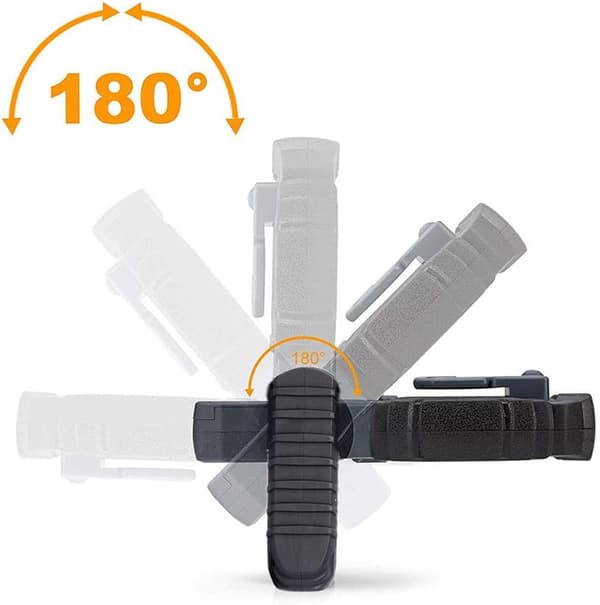 Oppladbar LED Arbeidslampe, 5W COB Front LED Inspektionslys m