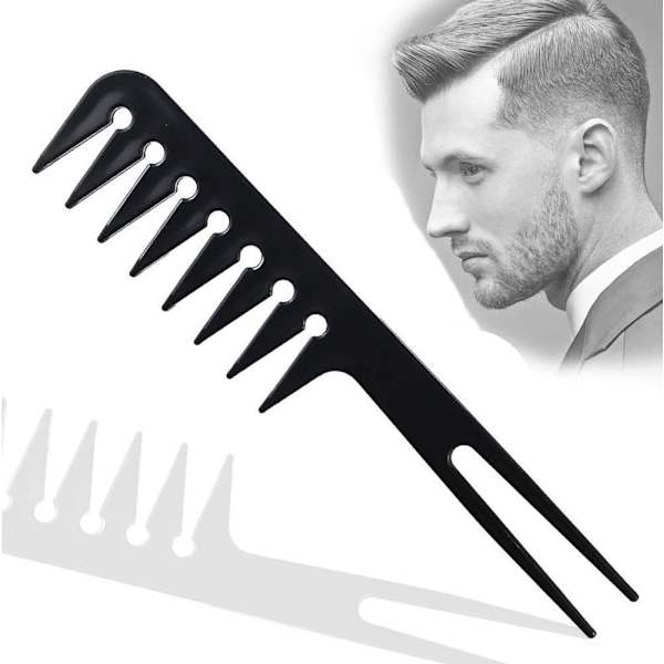 Styling Kamset - 10 st Professionell Frisör Carbon Fiber C