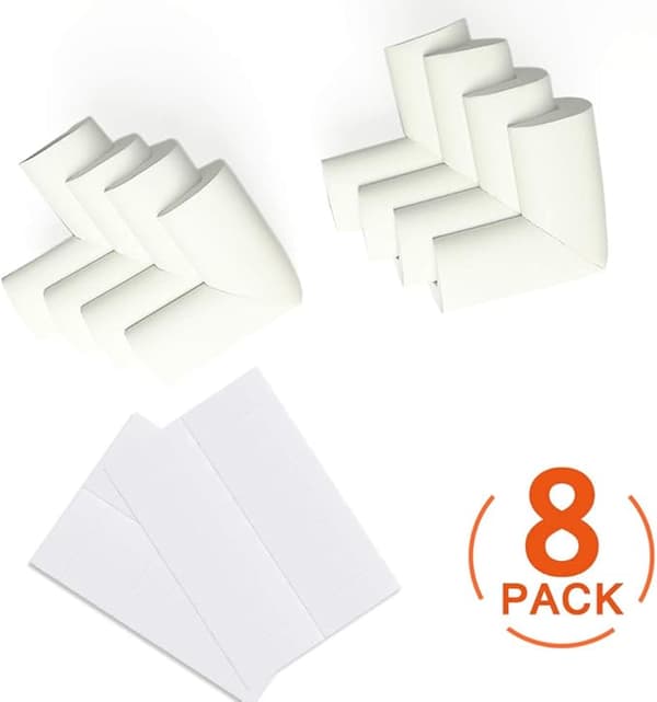 [8-pack] Bordskantskydd, Mjuka skumkantskydd, ZQKLA