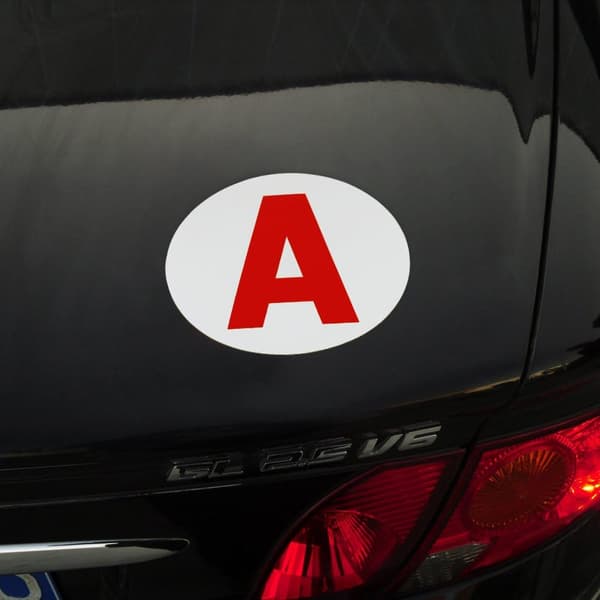 2 stk. Magnetisk Bil Klæbe Disc til Ung Fører, Perfekt fo,ZQKLA