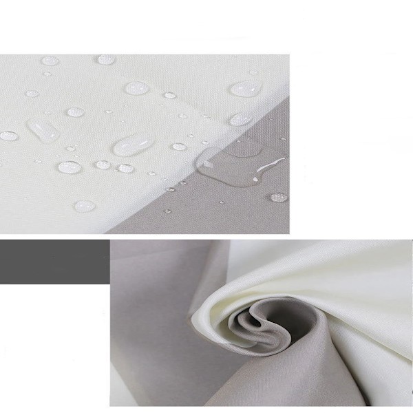 Spa Dusjforheng Pieced Solid Mikrofiber Stoff med 3M Sc,ZQKLA