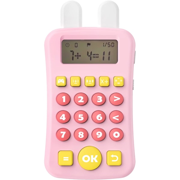 （Pink）Drengelegetøj til 3-9-årige drengepiger, matematikspil til K, ZQKLA
