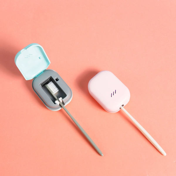 Tandborste Sanitizer Case, Eliminerar upp till 99,99%, Rec,ZQKLA